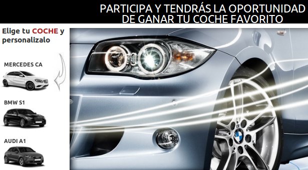 Participa en el sorteo Mercedes online